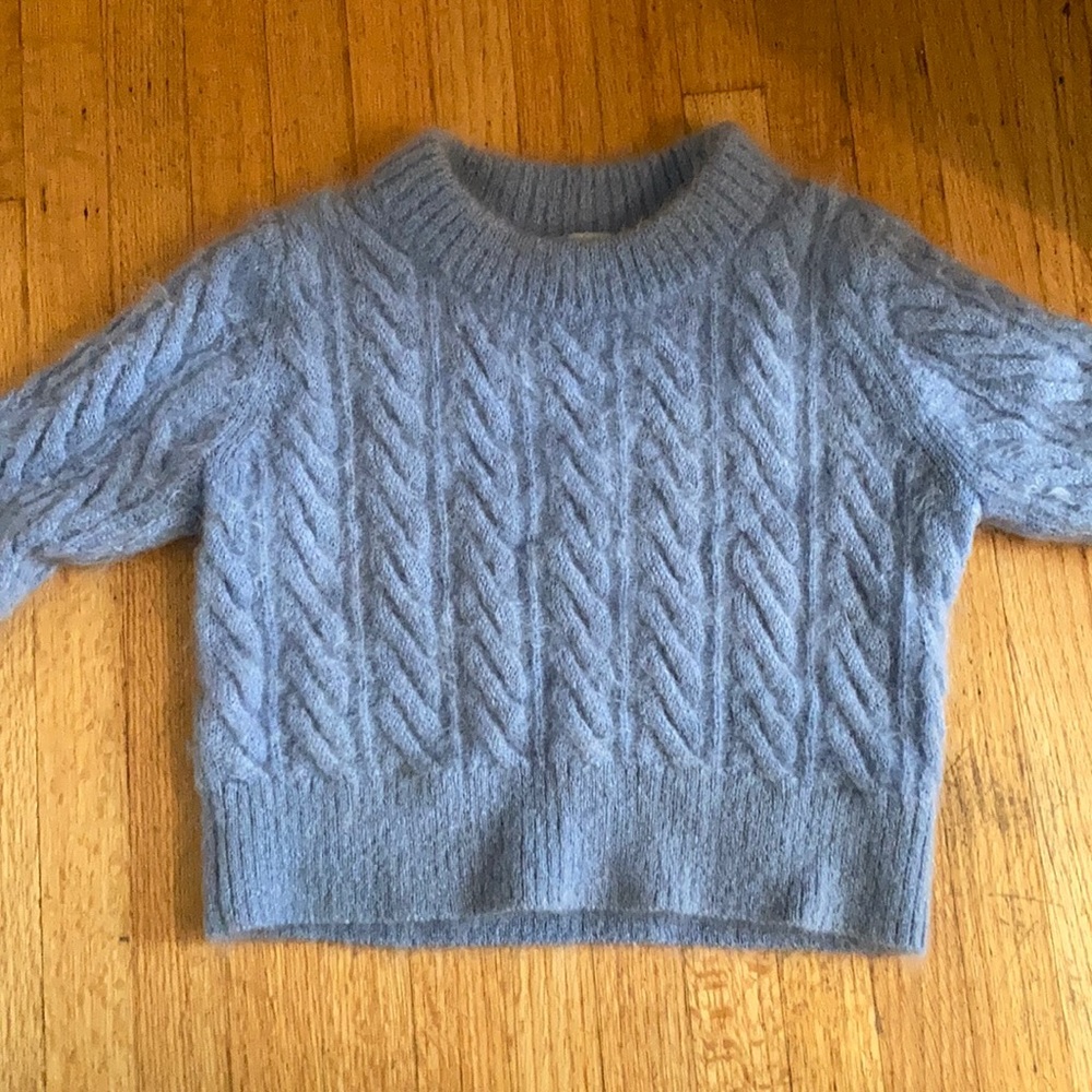 Blue H&M Erdem pullover sweater